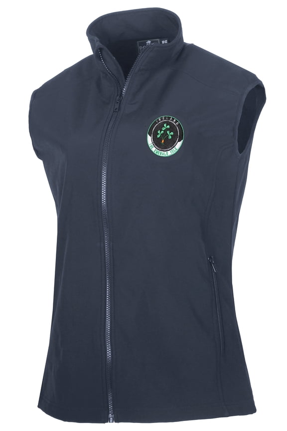 USA Ireland Gilet Sleeveless Shell Jacket for Ladies