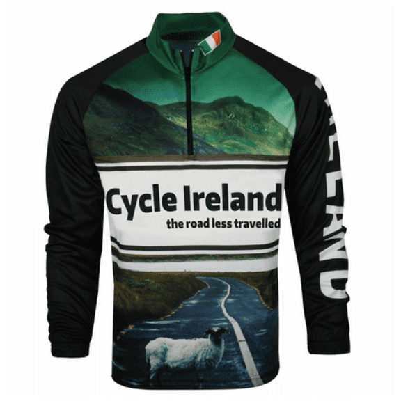 Malham USA Men's Cycle Ireland Cycling Polyester Jersey (XSmall)