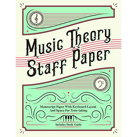 Pre-Owned Malia Jade Roberson: Music Theory Staff Paper, Book 1 (Spiral-bound)