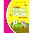 thumbnail image 1 of Maliah's Activity Book : 100 + Pages of Fun Activities - Ready to Play Paper Games + Storybook Pages for Kids Age 3+ - Hangman, Tic Tac Toe, Four in a Row, Sea Battle - Farm Animals - Personalized Name Letter M - Hours of Road Trip Entertainment (Paperback), 1 of 1