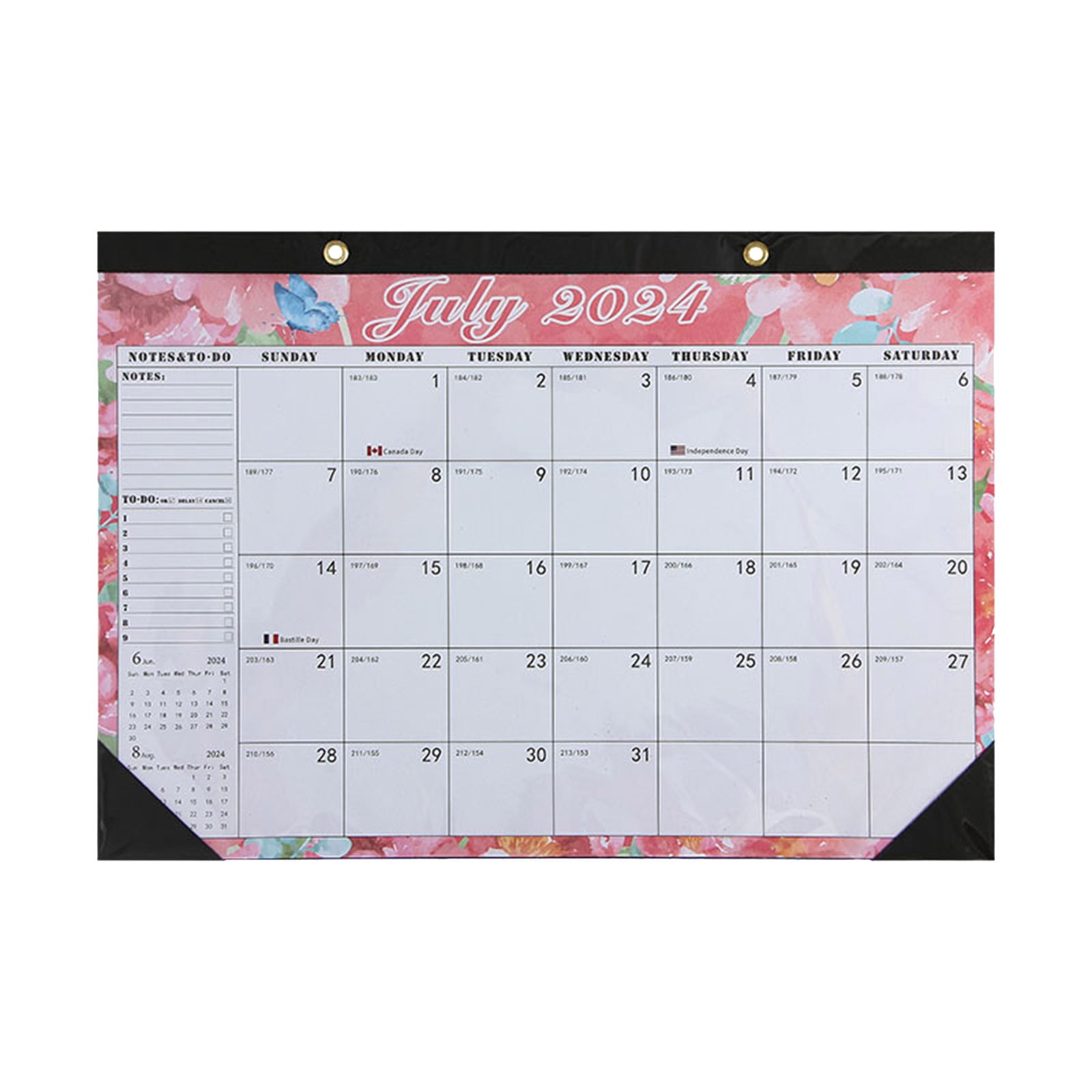 Malianggg Desk Calendar 2024 2025 2025 Desk Calendar 18 Month Jul 2024 Dec 2025 Desktop Pad