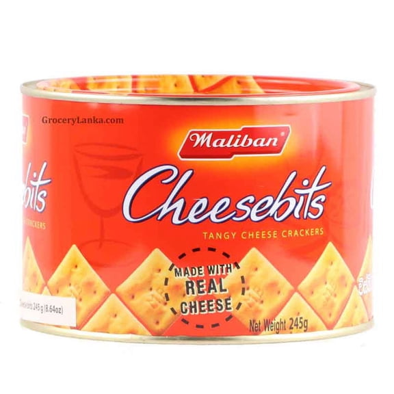 Maliban Cheesebits 245g(8.6oz) Tin