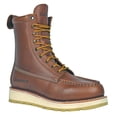 thumbnail image 1 of DieHard Men's Safety Toe Rust, Mid-Calf 2E Chunky Closed Toe Red, 6.5, 1 of 7