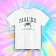 thumbnail image 1 of Malibu Beach Surf Club California Surfing Turtle Graphic Unisex T-Shirt up to size 5XL, 1 of 2