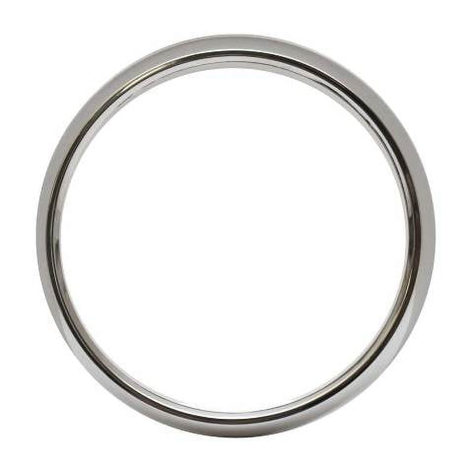 Malibu Boat Blank Gauge Bezel 3729028 5 Inch Silver