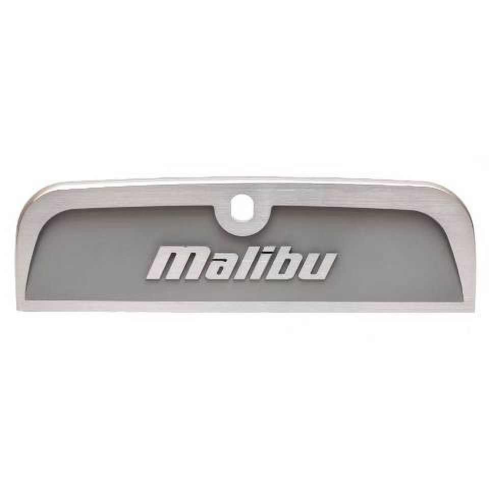 Malibu Boat Glove Box Door 8980035 Aluminum 18 5/8 x 5 1/2 Inch
