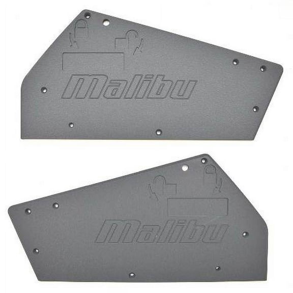 Malibu Boat Inner Tower Base 5550065P.1 | 21 3/4 Inch Gray (Set Of 2)