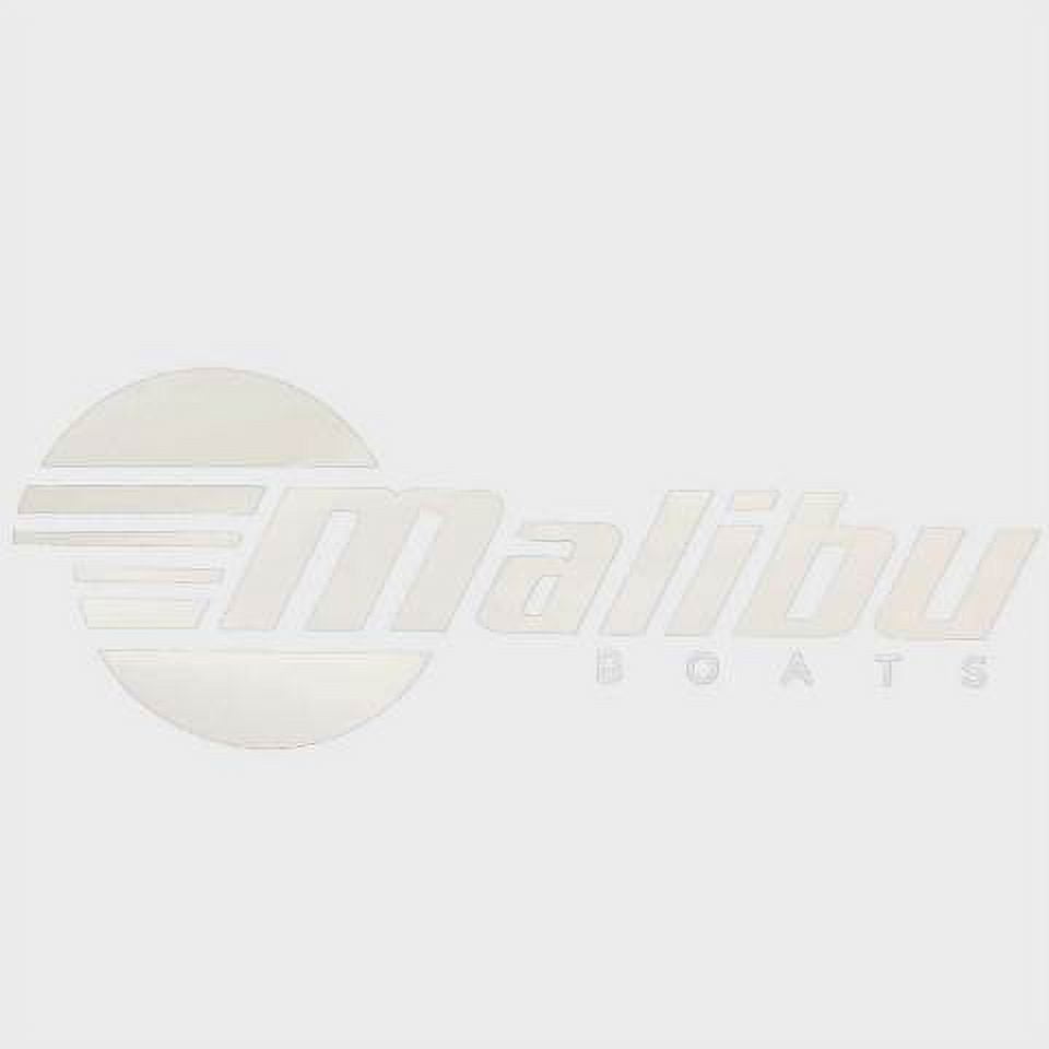Malibu Boat Logo Decal 5922004 White Sticker Emblem