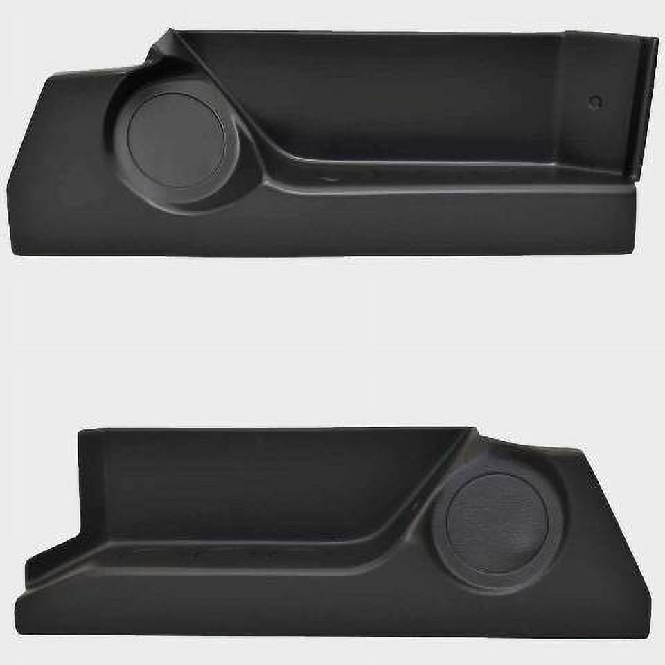 Malibu Boat Side Panels 5441088 / 5441078 Black Vinyl (Set of 2