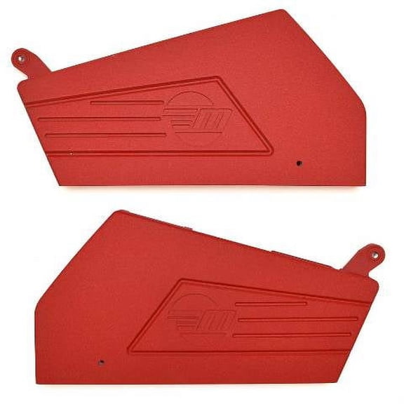 Malibu Boat Tower Base 5550064SC.1 | Red Aluminum (Set Of 2)