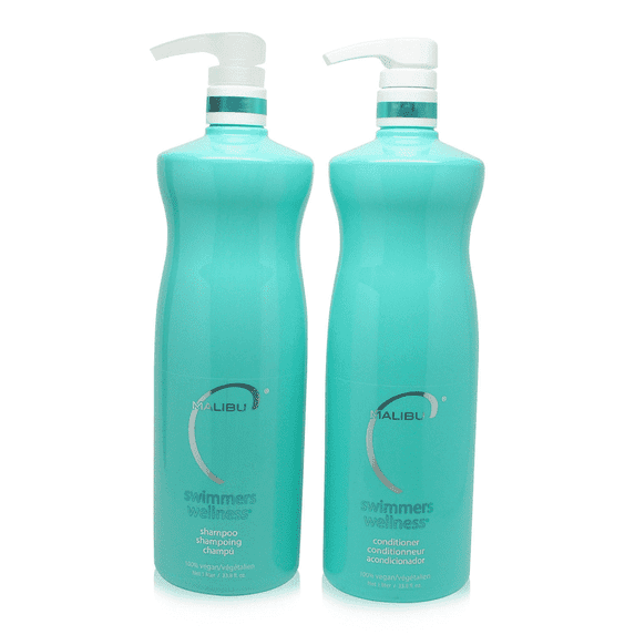 Malibu C Swimmers Wellness Shampoo & Conditioner 33.8oz