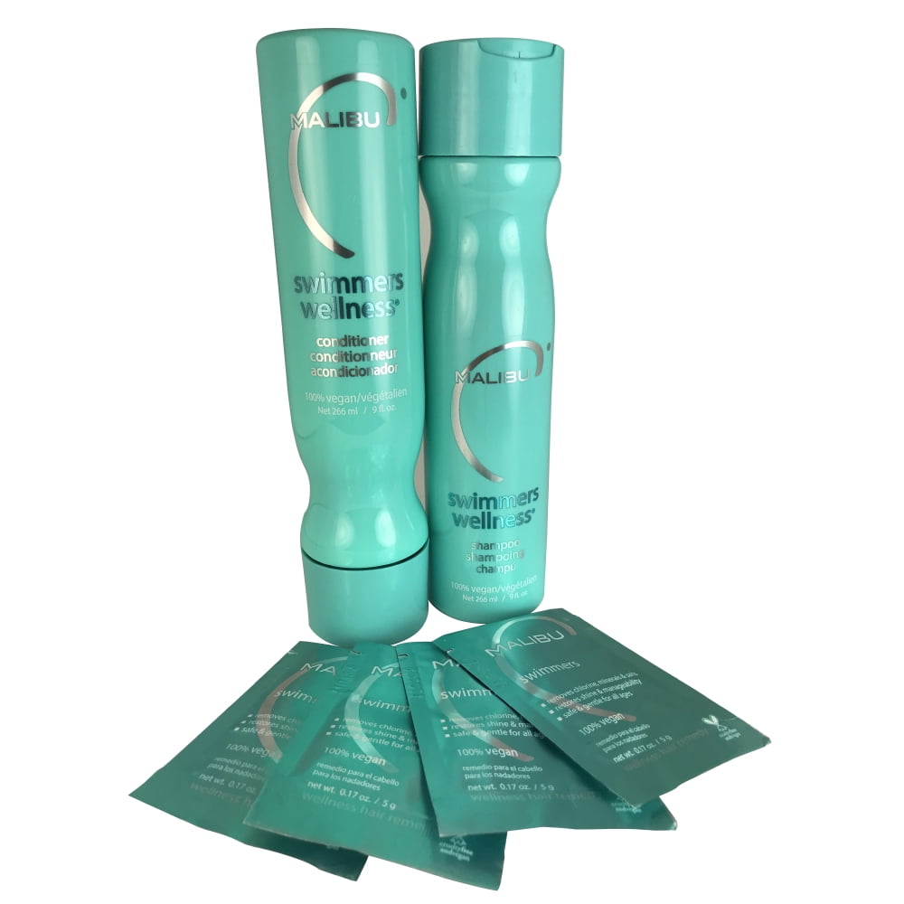 Malibu C Swimmers Welness and 9 oz Each