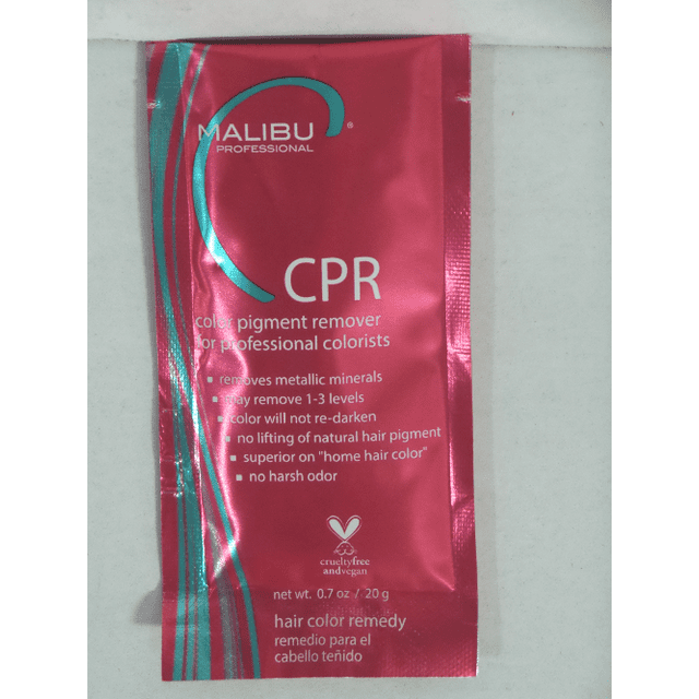 Malibu CPR Color Pigment Remover 0.7 oz / 20 g 6 pack