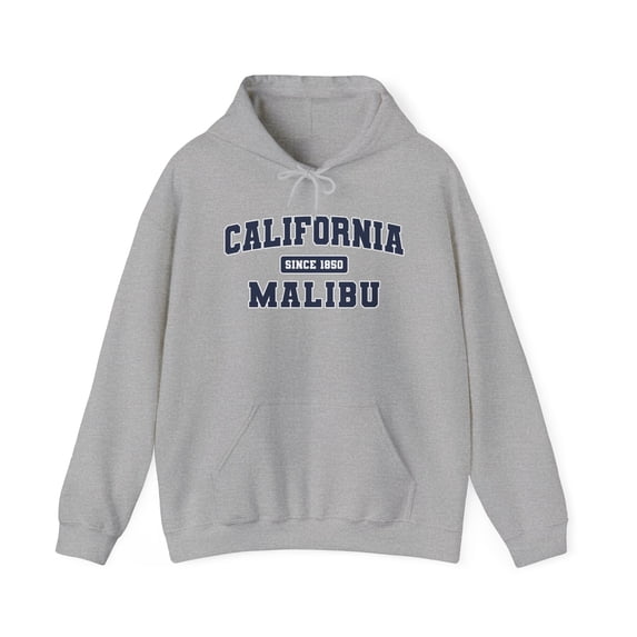 Malibu California CA Trip Vacation Hoodie Gifts Hooded Sweatshirt