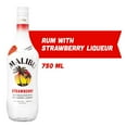 Malibu Caribbean Rum with Strawberry Flavored Liqueur 750mL, 42 Proof