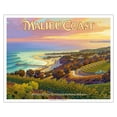 thumbnail image 1 of Malibu Coast Wineries - Santa Monica Mountains - California Vineyards Wine Country Art by Kerne Erickson - Fine Art Matte Paper Print (Unframed) 16x20in, 1 of 4