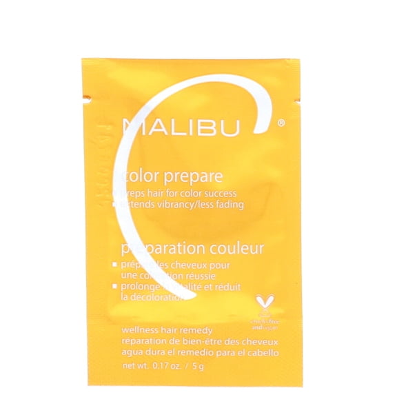 Malibu Color Prepare Natural Wellness Treatment, 0.17 oz Pack of 3