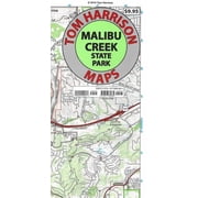 Tom Harrison Maps Malibu Creek State Park Trail Map Other