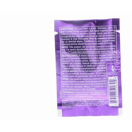 Malibu Curl Partner Health Wellness Treatment, 0.17 oz-Pack of 12