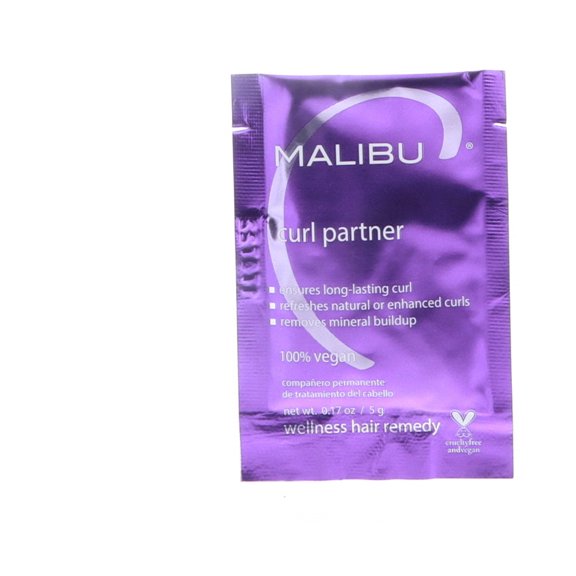 Malibu Curl Partner Health Wellness Treatment, 0.17 oz-Pack of 12