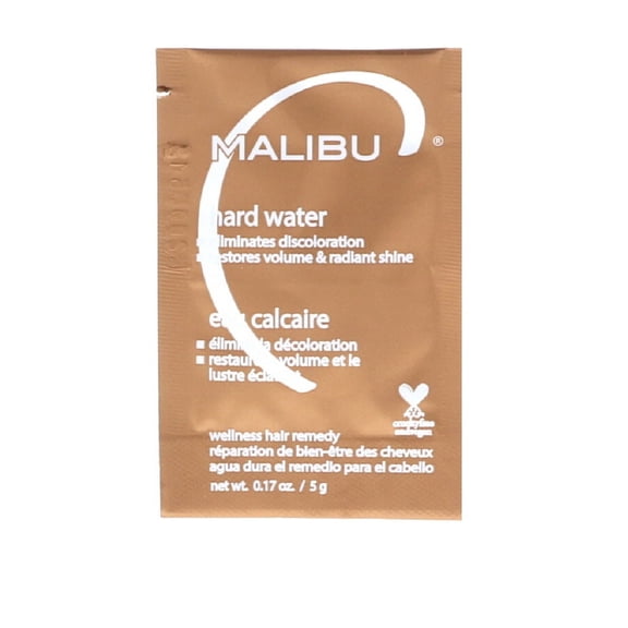 Malibu Hard Water Wellness Hair Remedy, 0.17 oz Pack of 12