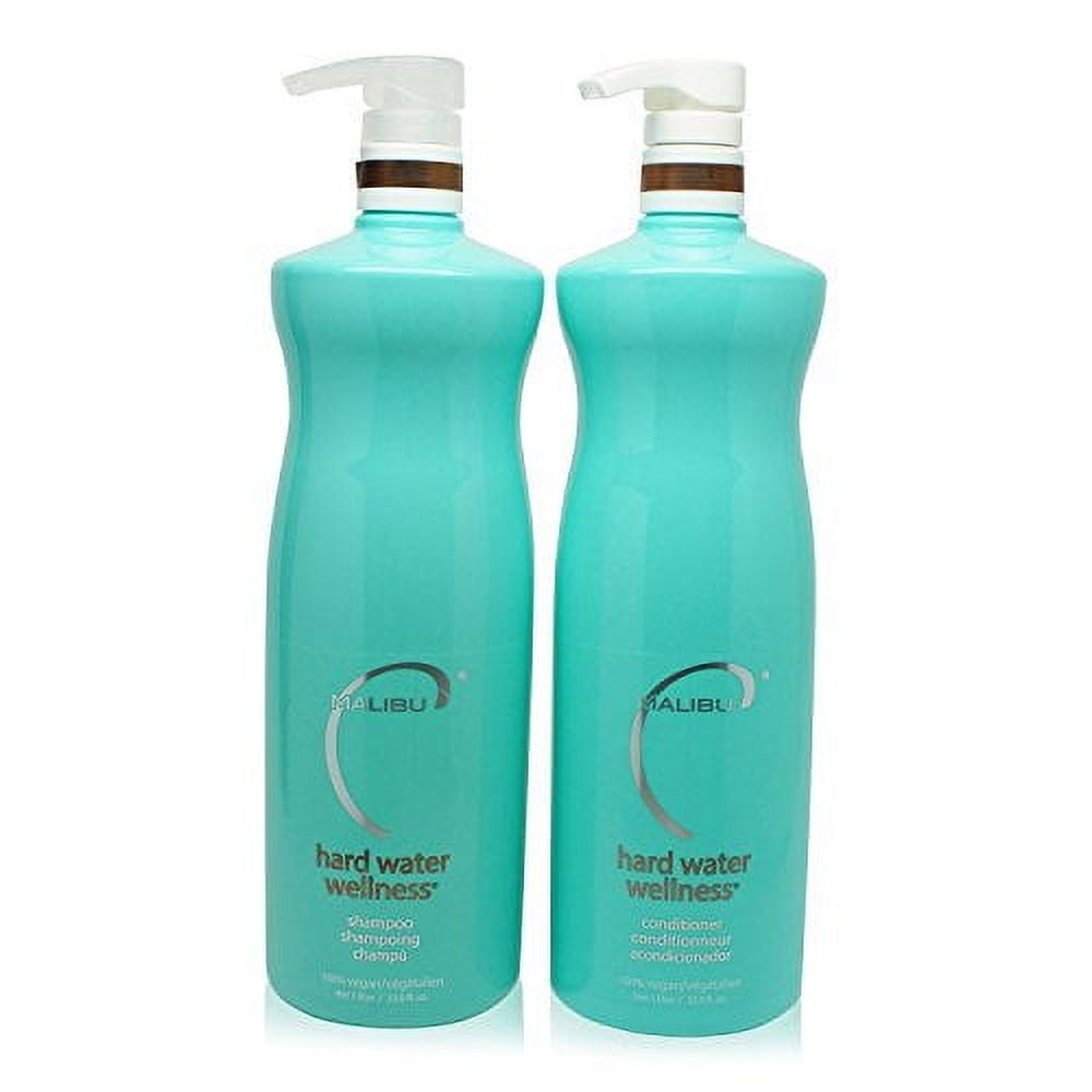 Malibu C Hard Water Wellness Shampoo and Conditioner 33.8 oz each (DUO SET)