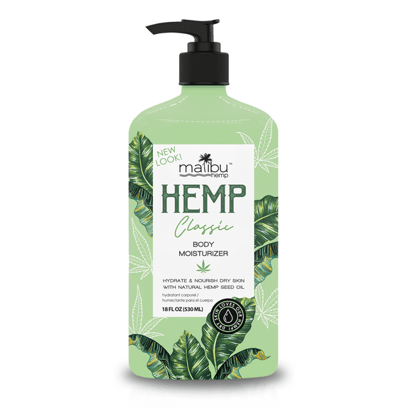 Malibu Hemp Moisturizer, Helps Skin Dryness