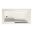 Malibu Home Bondi ADA LH Rectangle Soaking Bathtub 60"x 30"x 18" in