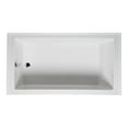 thumbnail image 1 of Malibu Home Driftwood ADA LH Rectangle Whirlpool Bathtub 60"x 30"x 18" in White, 1 of 6