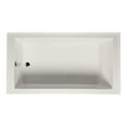 thumbnail image 1 of Malibu Home Driftwood ADA LH Massaging Air Jet Bathtub 60"x 30"x 18" in Biscuit, 1 of 6