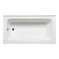 thumbnail image 1 of Malibu Home La Jolla LH Massaging Air Jet Bathtub 60"x 32"x 20" in White, 1 of 6