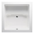 thumbnail image 1 of Malibu Home Lanikai Whirlpool/Massaging Air Jet Bathtub 48"x 48"x 28" in White, 1 of 5