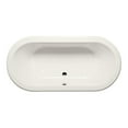 thumbnail image 1 of Malibu Home Pfeiffer Massaging Air Jet Bathtub 71"x 35"x 23" in Biscuit, 1 of 5