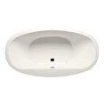 thumbnail image 1 of Malibu Home Pipeline Whirlpool/Massaging Jet Bathtub 67"x 36"x 24" in Biscuit, 1 of 5