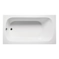 thumbnail image 1 of Malibu Home Sanibel ADA Massaging Air Jet Bathtub 54"x 32"x 18" in White, 1 of 4