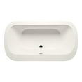 thumbnail image 1 of Malibu Home Skagen Whirlpool/Massaging Air Jet Bathtub 66"x 34"x 22" in Biscuit, 1 of 5