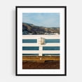 thumbnail image 1 of Malibu Pier II - Malibu California Photography Seaside Coastal Ocean Nautical Beach House Boardwalk Black Framed Wall Art Print 20 x 30 inches, 1 of 13
