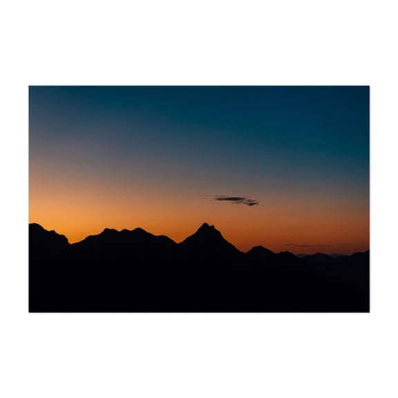 Malibu Ridge 01 - Los Angeles California Photography Unframed Wall Art Print 5 x 7 inches