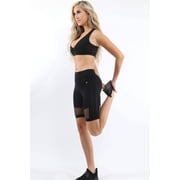 Malibu Seamless Activewear Shorts - Black