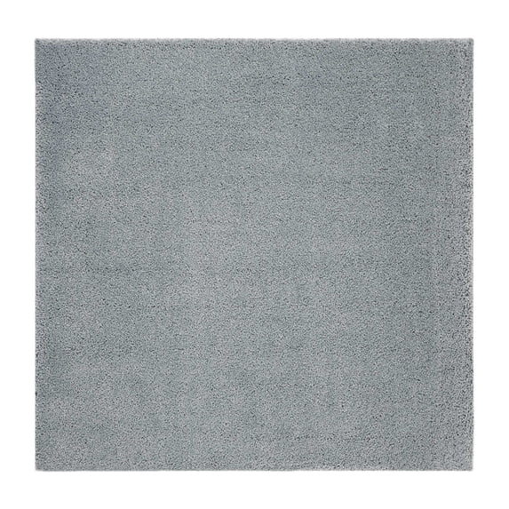 Nourison Malibu Shag MSG01 Slate Indoor Area Rug - 6'7" x SQUARE