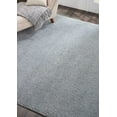 thumbnail image 1 of Malibu Shag Solid Slate Area Rug, 1 of 7
