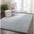 thumbnail image 1 of Malibu Shag Solid Slate Area Rug, 1 of 7