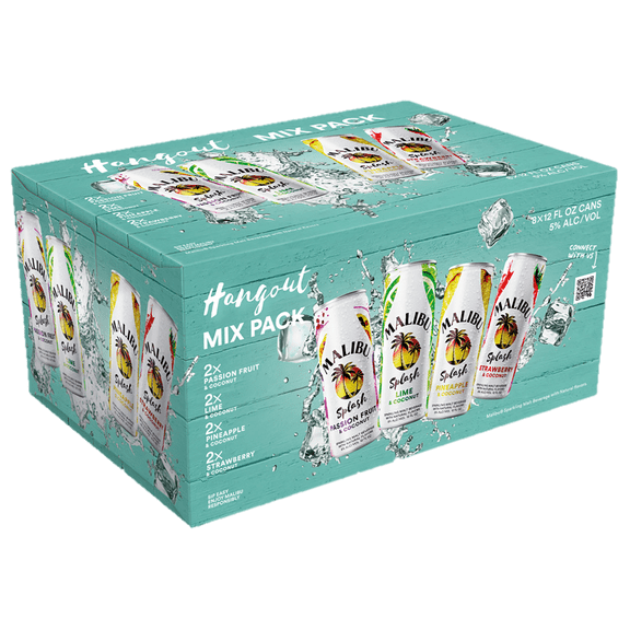 Malibu Splash Variety 8pk/12oz Cans