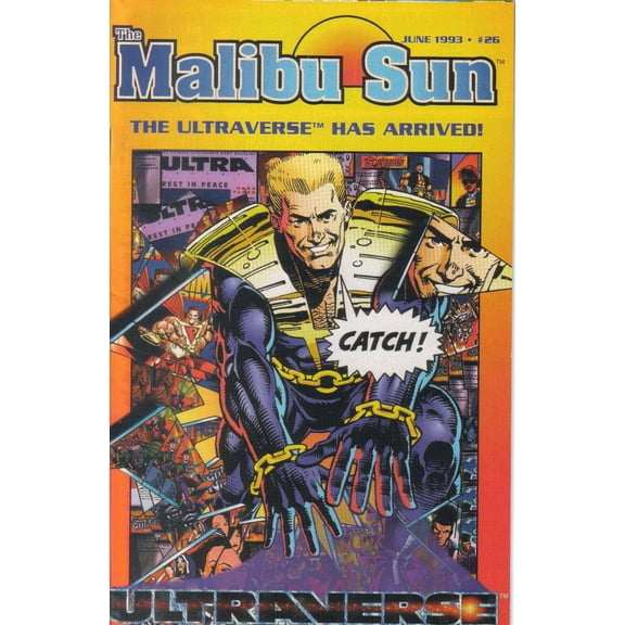 Malibu Sun #26 VF ; Malibu Comic Book