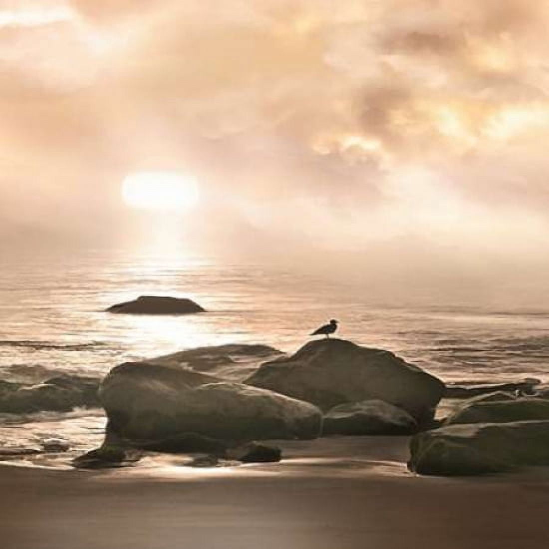 Malibu Sunset Canvas Art - Mike Calascibetta (24 x 24)