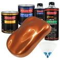 thumbnail image 1 of Malibu Sunset Orange Metallic Quart URETHANE BASECOAT CLEARCOAT Auto Paint Kit, 1 of 4
