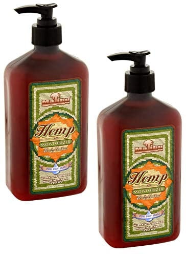 Malibu Tan Body Lotion for Dry Skin Hemp Moisturizer, 18 fl oz - 2