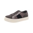 thumbnail image 1 of Malibu Womens Super Smile Leather Trim Lifestyle Casual And Fashion Sneakers, 1 of 7