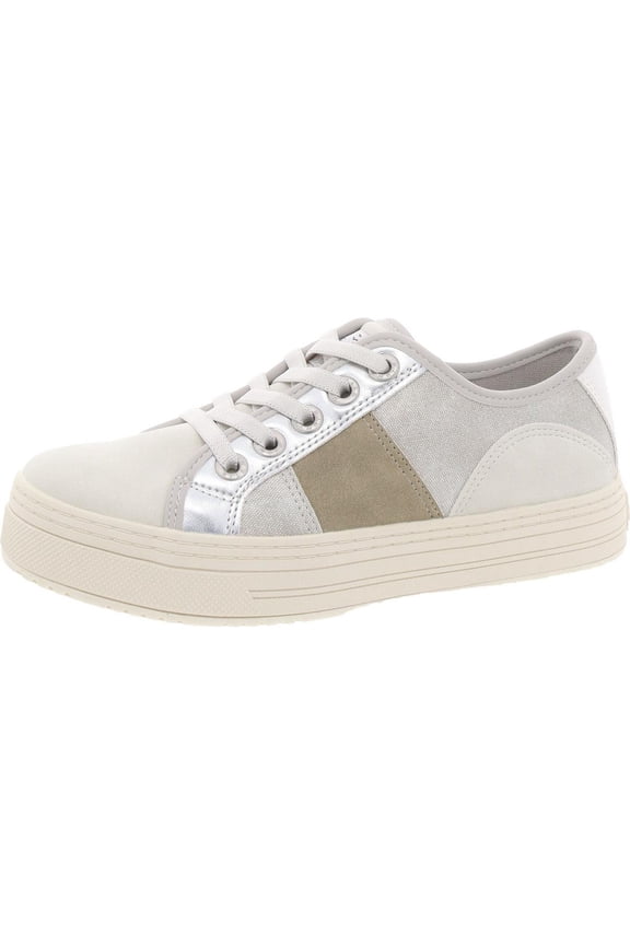 Womens Super Smile Leather Trim Lifestyle Casual And Fashion Sneakers
