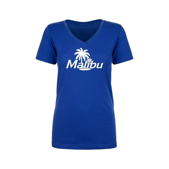 Malibu Womens V-Neck T-Shirt